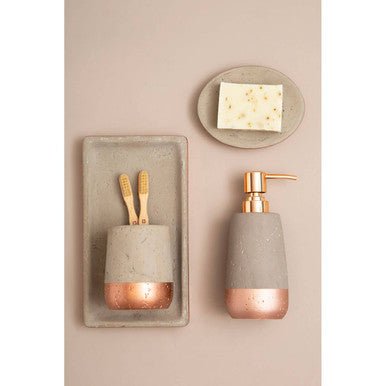 Neptune Concrete Effect Toothbrush Holder