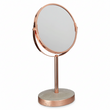 Neptune Copper Finish Round Swivel Bathroom Mirror