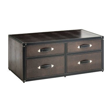 New Croc 4 Drawers Storage Trunk