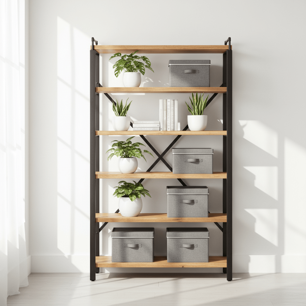 New Foundry 6 Tier Shelf Unit