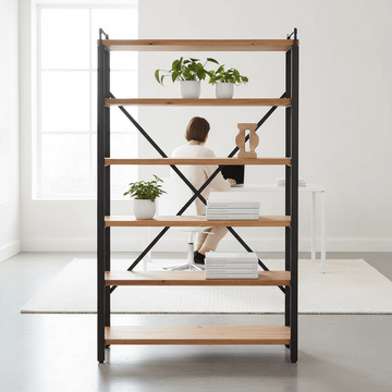 New Foundry 6 Tier Shelf Unit