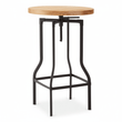 New Foundry Ash Veneer Bar Table