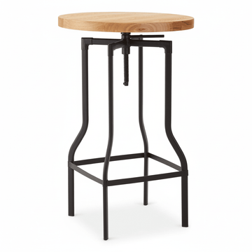 New Foundry Ash Veneer Bar Table