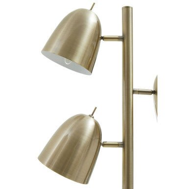 Newton Brass Finish Floor Lamp