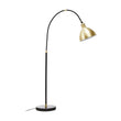Newton Gold Finish Metal Shade Floor Lamp