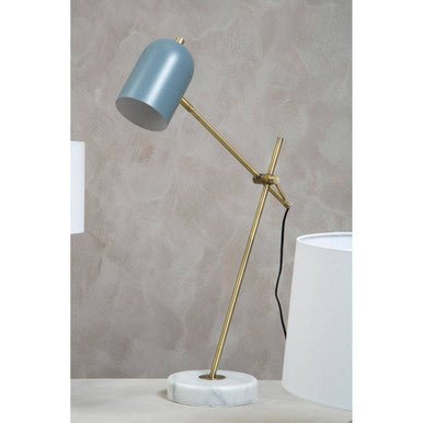 Newton Grey Shade Desk Lamp