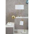 Newton White Shade Desk Lamp