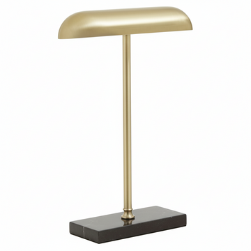 Newton Brass Finish Desk Lamp