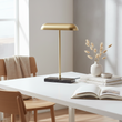 Newton Brass Finish Desk Lamp