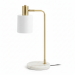 Newton White Shade Desk Lamp
