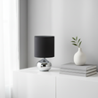 Niko Black Fabric Shade Table Lamp