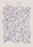 No.099 - Ethereal Leaves - Vintage Archive Poster Prints