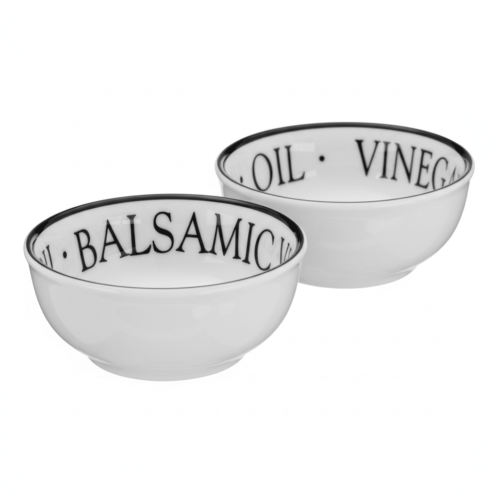Noir Set Of Two Dipping Bowls