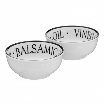 Noir Set Of Two Dipping Bowls