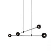 Nordic Minimalist Living Room Bedroom Dining Room Molecular Chandelier