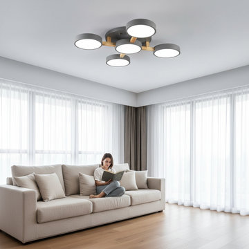 Nordic Bedroom Ceiling Lamps Small Apartment Living Room Simple Modern