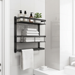 Nordic Minimalist Bathroom Vanity Free Punching Multifunctional Shelf