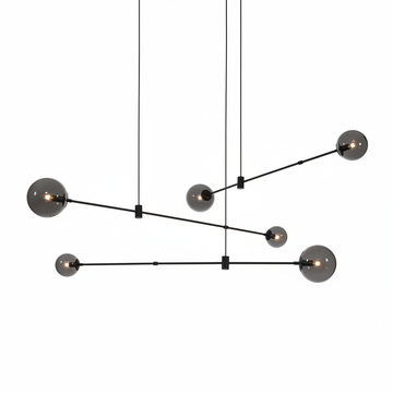 Nordic Minimalist Living Room Bedroom Dining Room Molecular Chandelier
