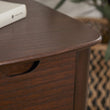 Norway Narrow Walnut Bedside Table
