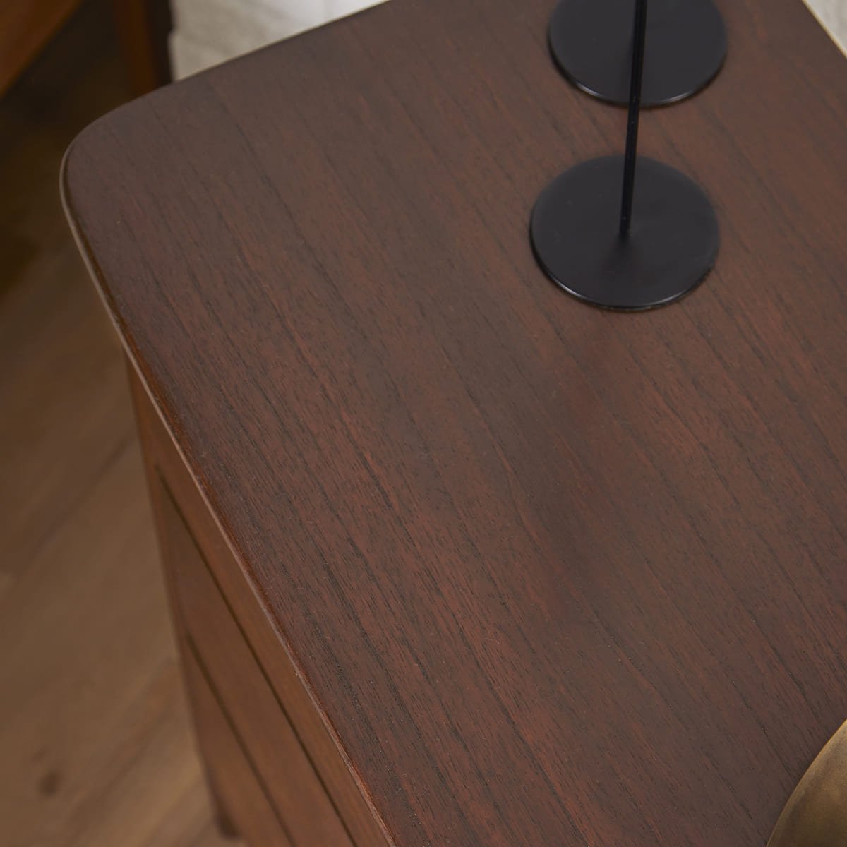 Norway Walnut Chest of 3 Drawers