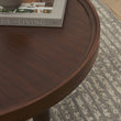Norway Walnut Round Coffee Table