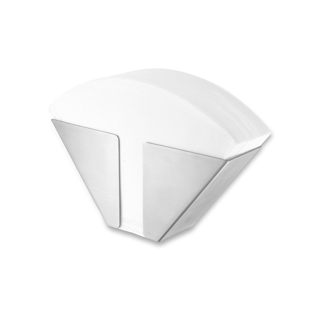 Nuno Premium Brushed Stainless Steel Coffee Filter Bag Holder