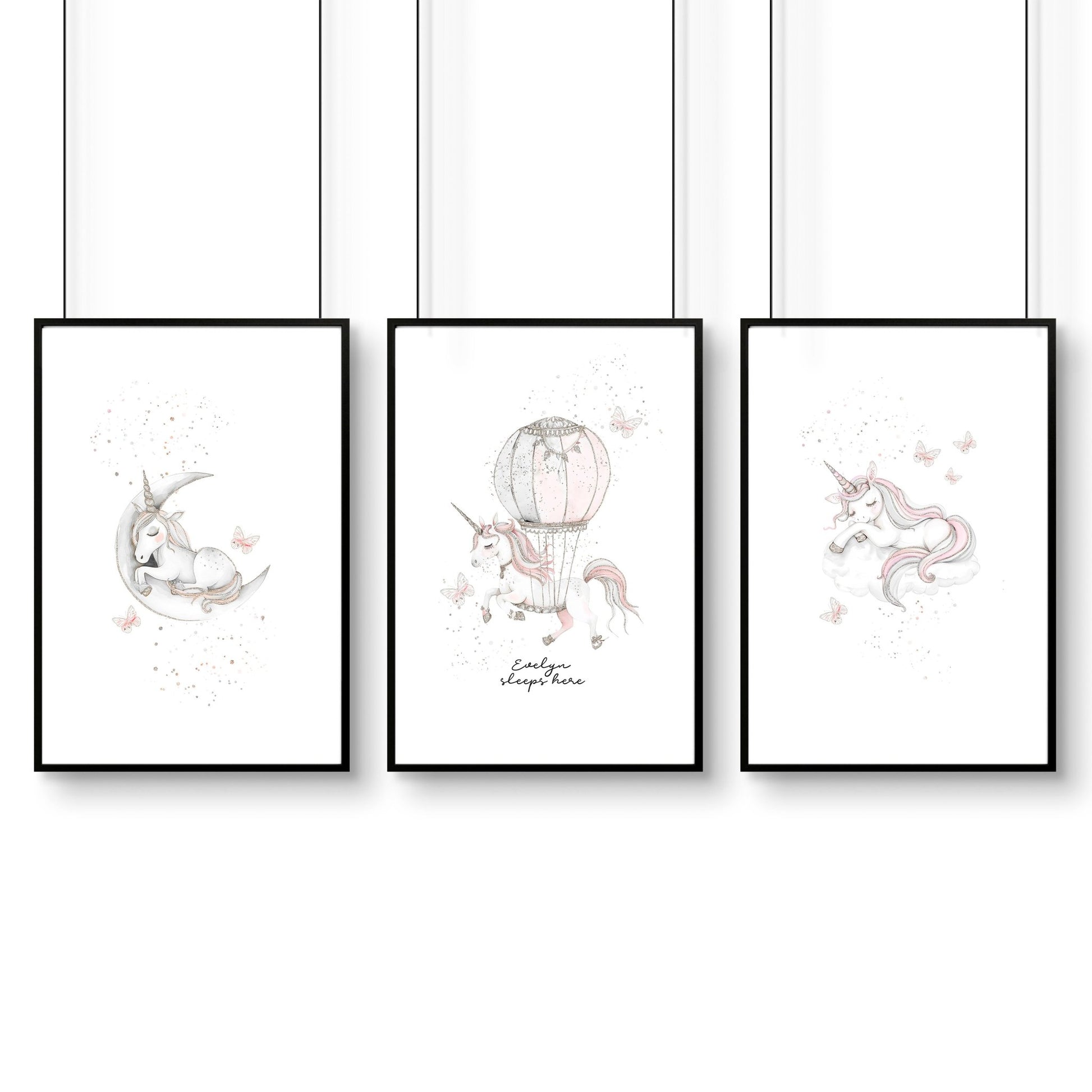 Nursery Art Wall | Set of 3 wall art prints