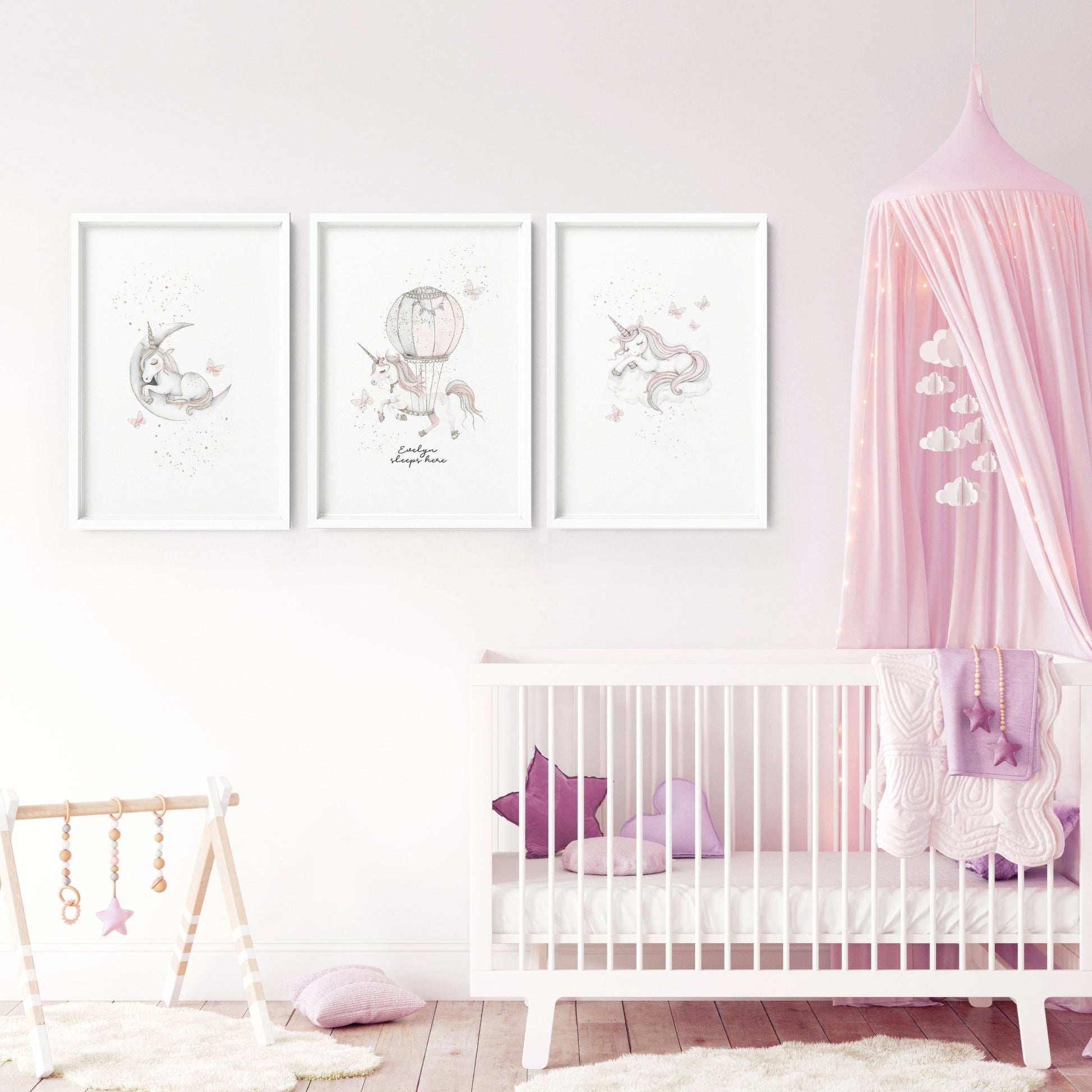 Nursery Art Wall | Set of 3 wall art prints