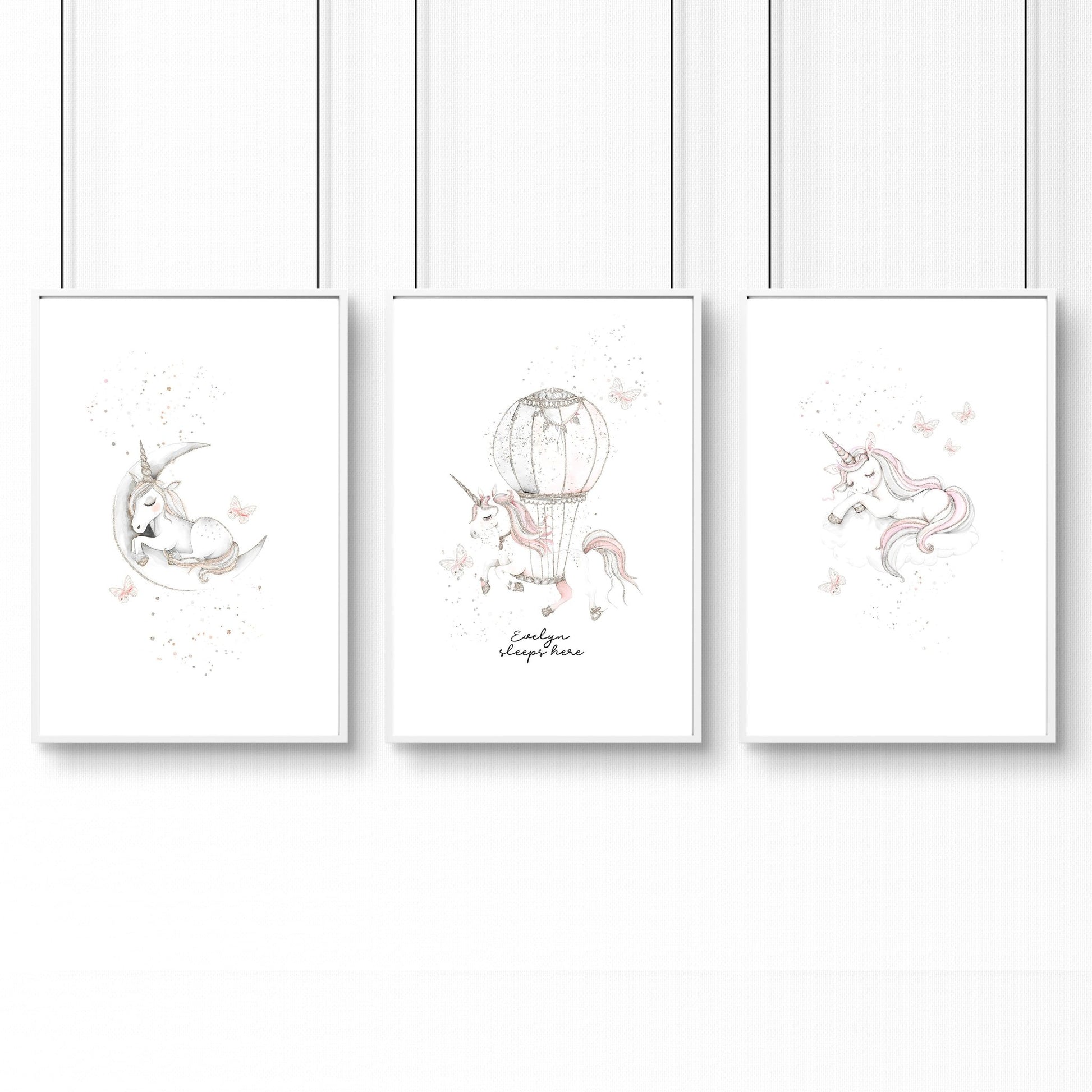 Nursery Art Wall | Set of 3 wall art prints