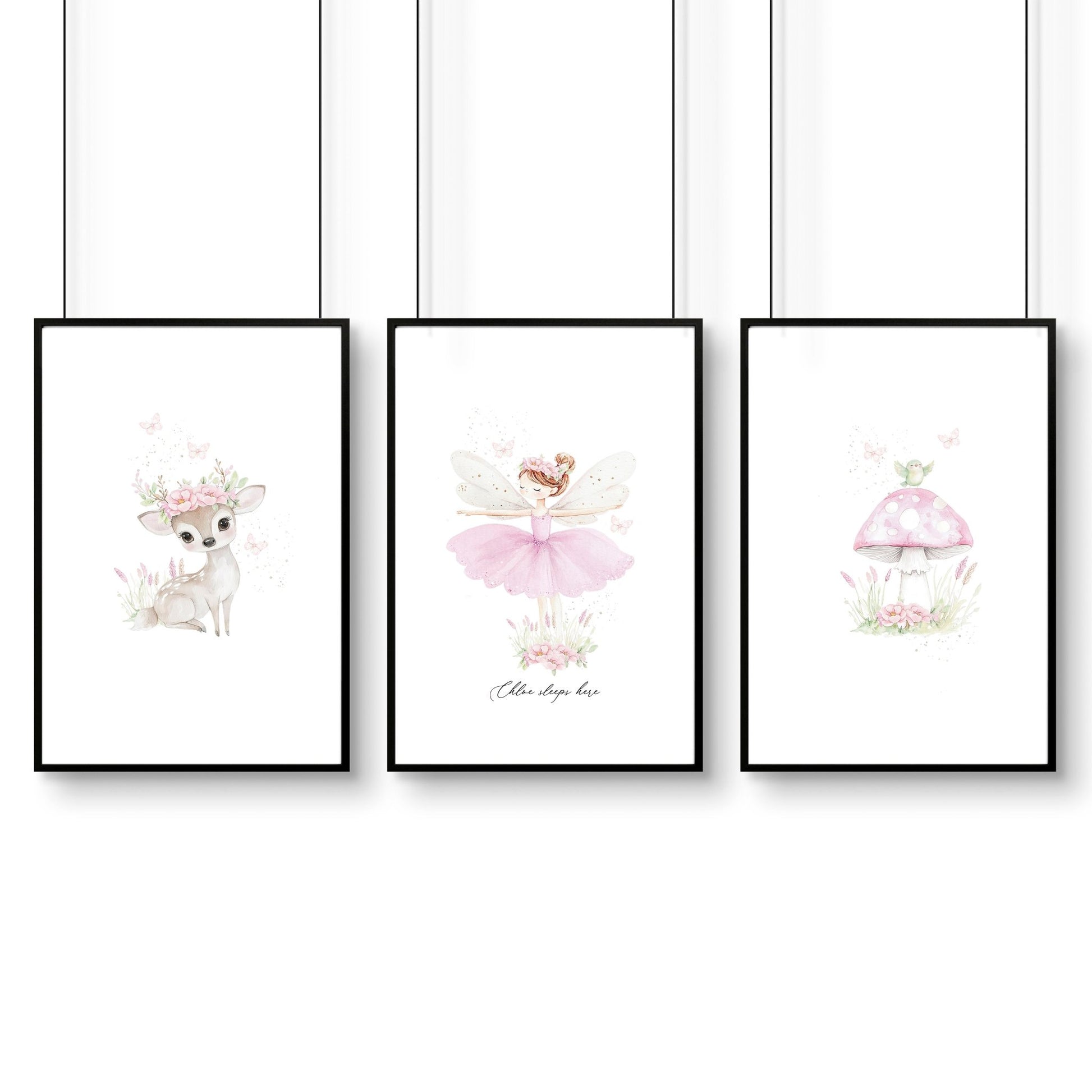 Nursery Artwork | Set of 3 wall art prints