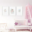 Nursery Paintings | Set of 3 wall art prints