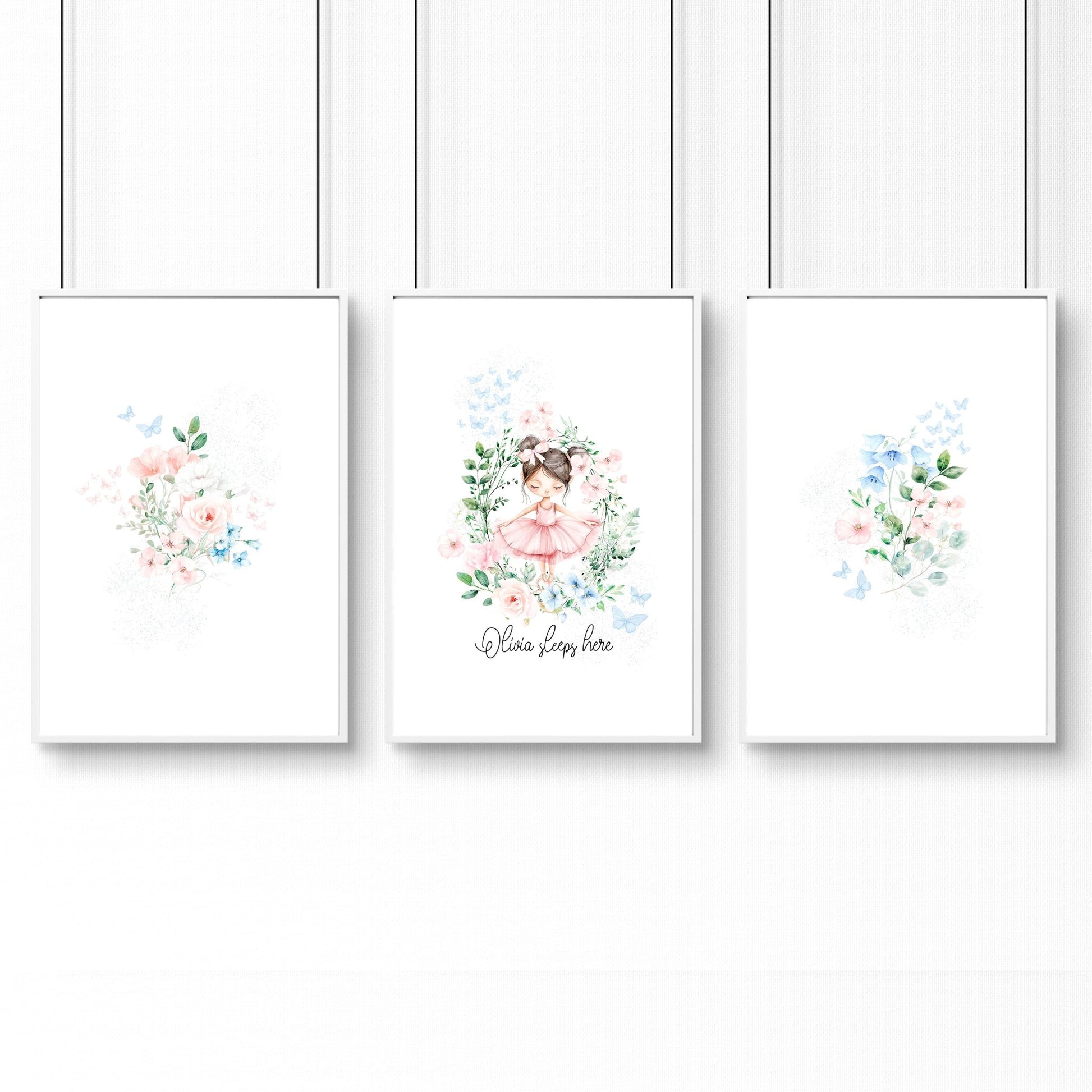 Nursery Paintings | Set of 3 wall art prints