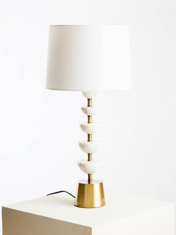 OcalaÂ White Table Lamp