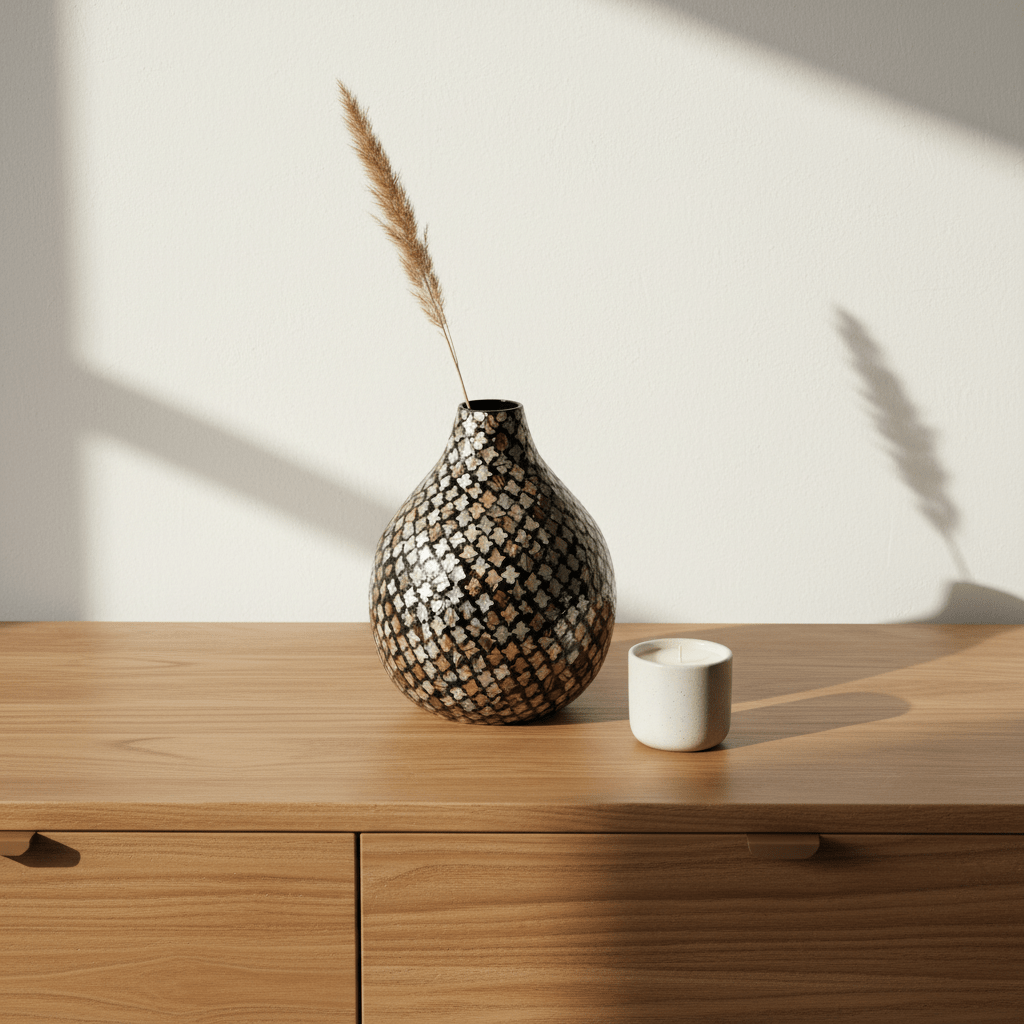 Occo Mosaic Bottle Vase