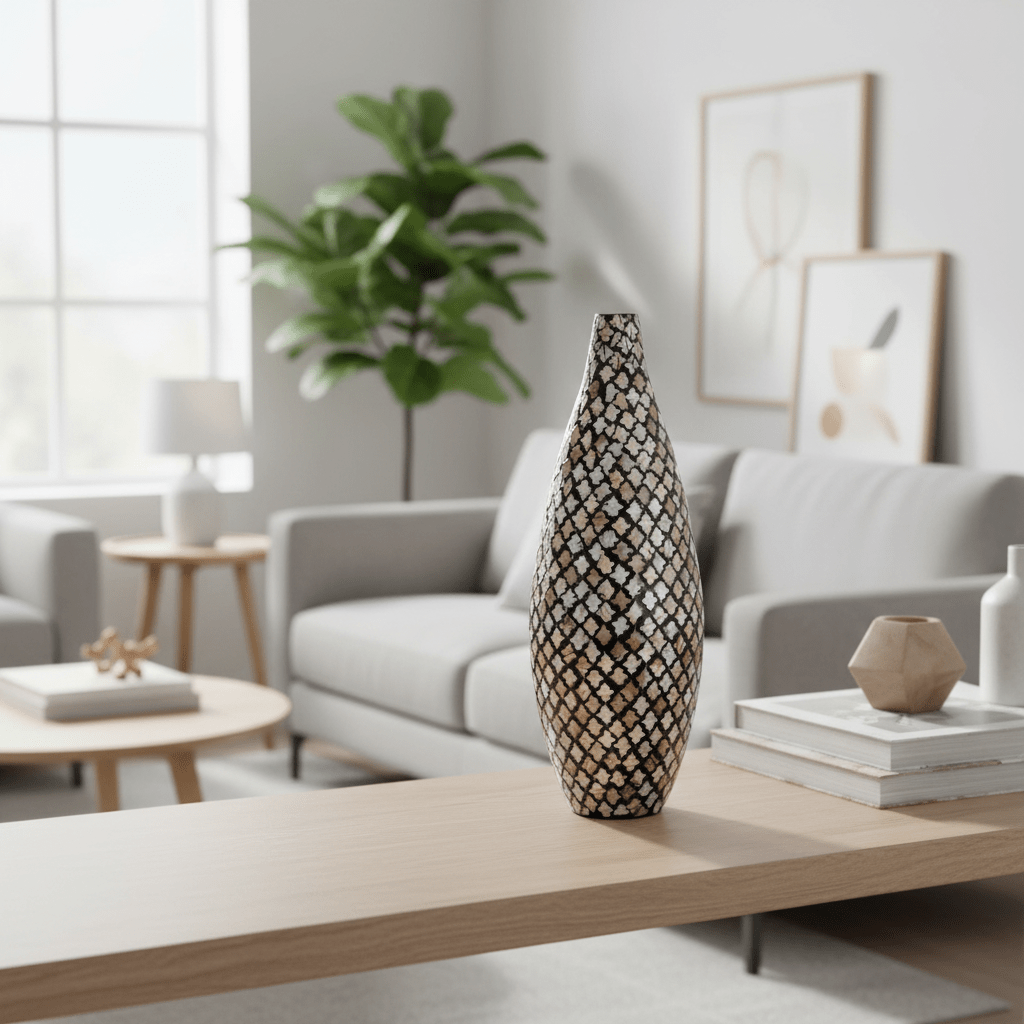Occo Mosaic Droplet Vase