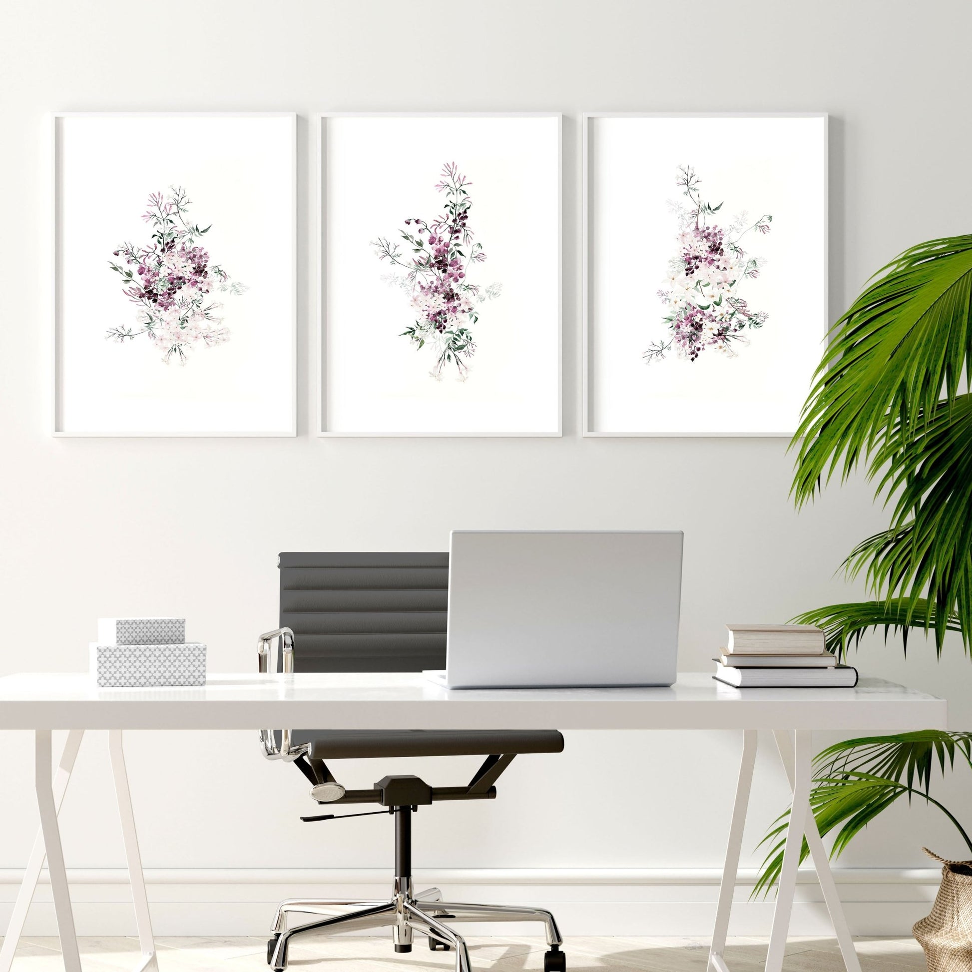 Office Art Ideas | Set of 3 wall art prints