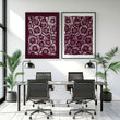 Office Art Work | Set of 2 wall art prints