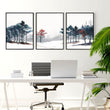 Office Wall Decor Ideas | Set of 3 wall art prints