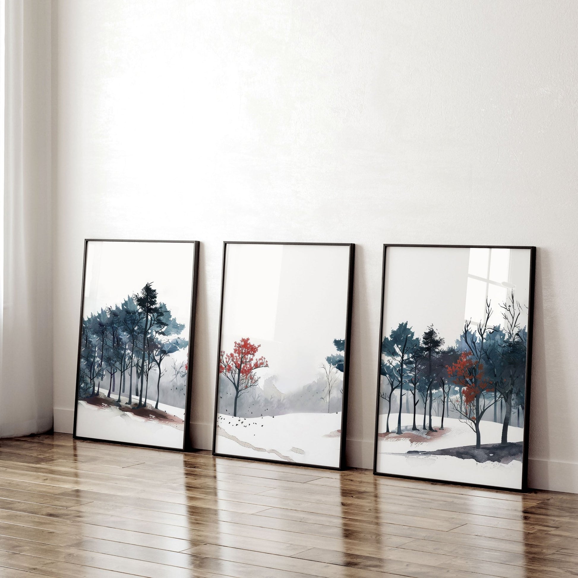 Office Wall Decor Ideas | Set of 3 wall art prints