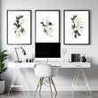 Office Wall Decoration Ideas | Set of 3 wall art prints