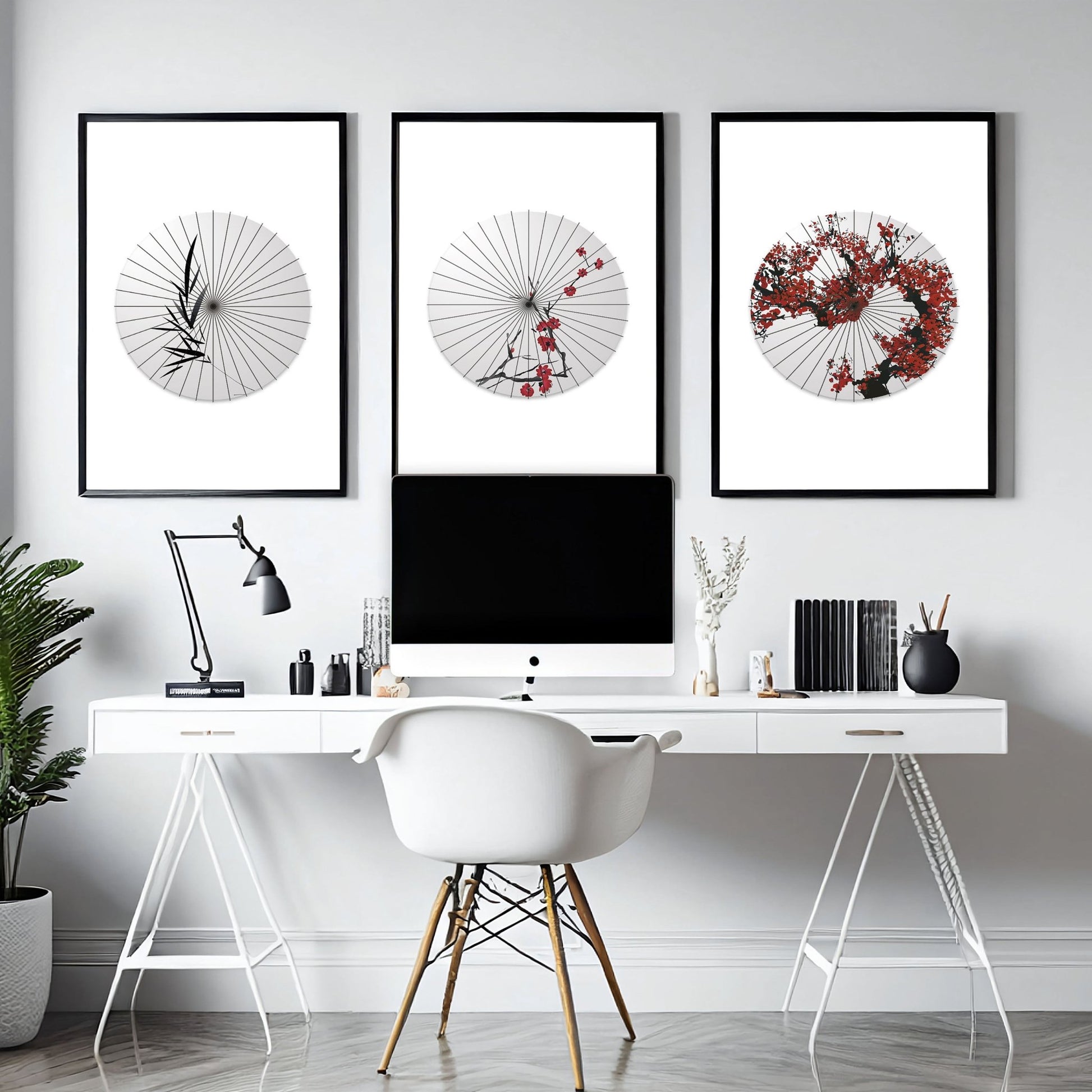 Office Wall Print | Set of 3 wall art prints