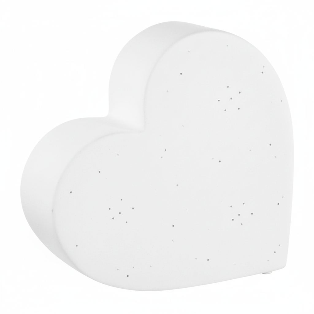Ola Kids Heart Ceramic Night Light