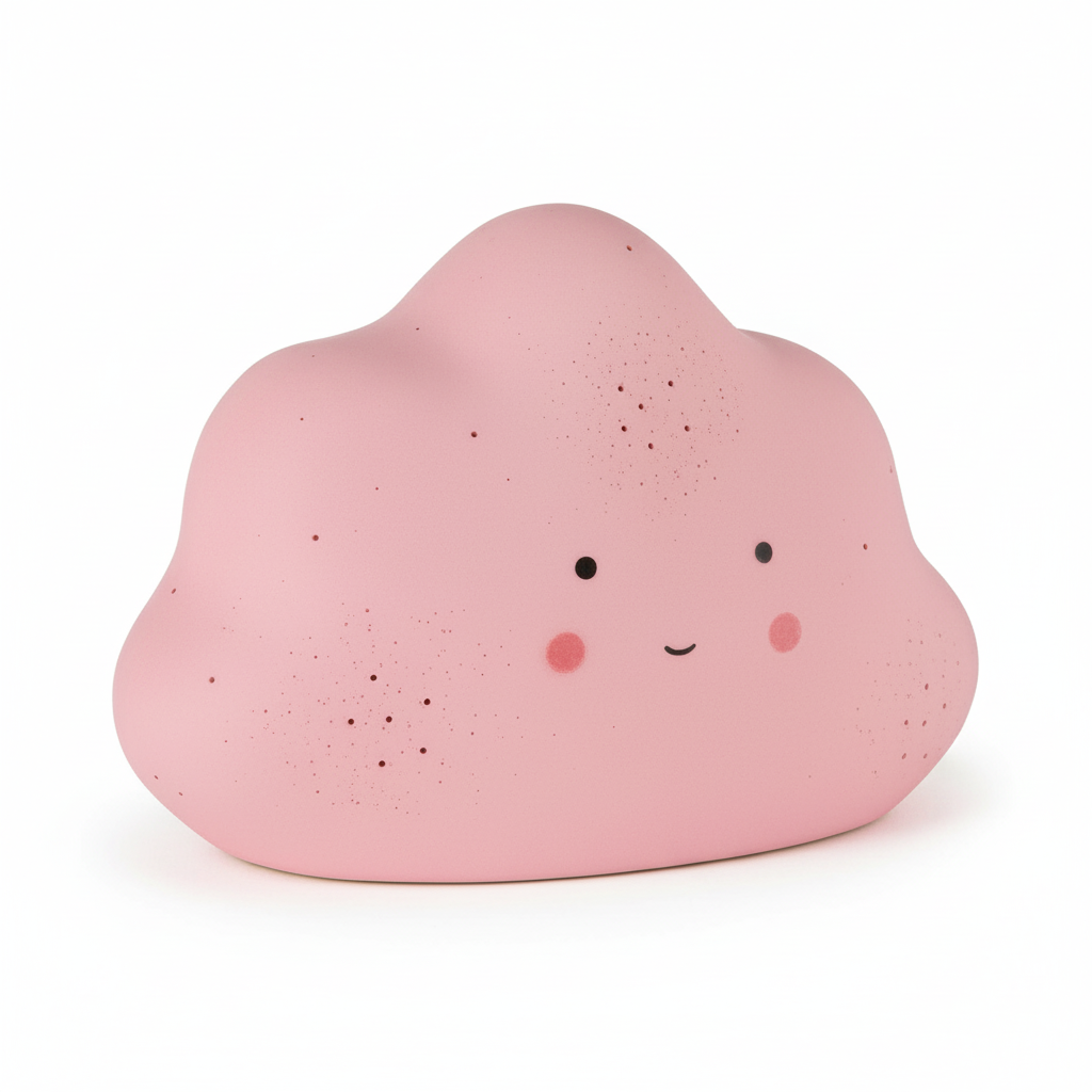 Ola Kids Pink Cloud Ceramic Night Light