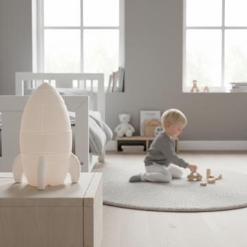 Ola Kids Rocket Ceramic Night Light