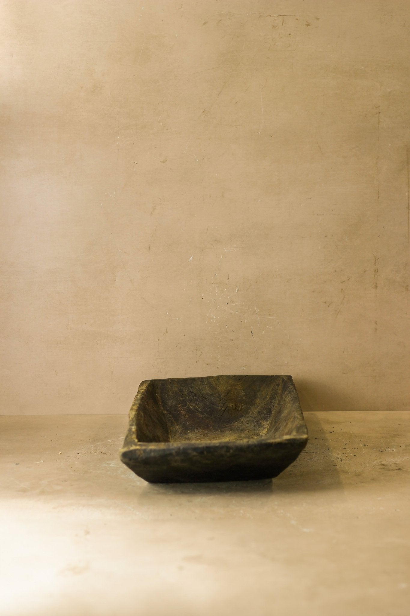 Old Vintage Wooden Bowl - WB003