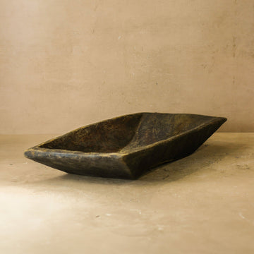 Old Vintage Wooden Bowl - WB003