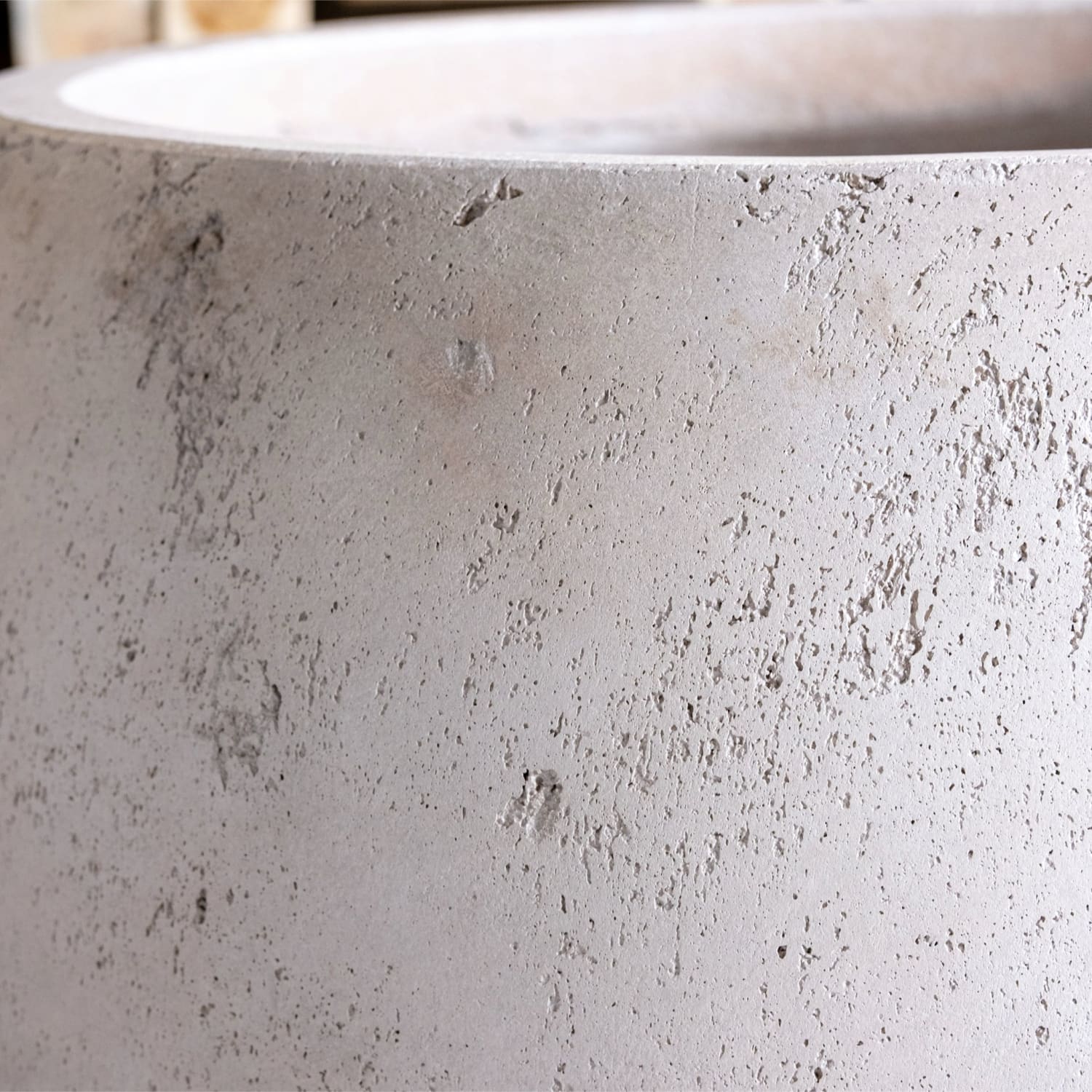 Orbello | Truffle – 110cm XXL Concrete Sphere Planter – 686L Round Plant Pot