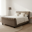 Orlando Grey Ottoman Double Bed
