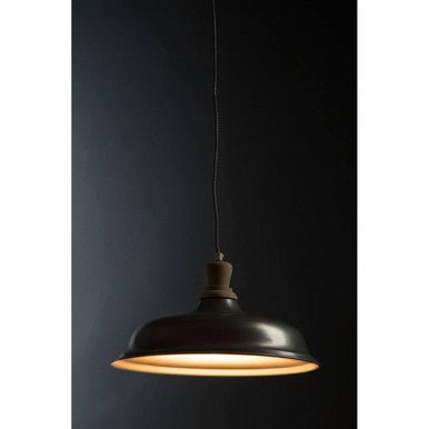 Oslo Small Pendant Light with Zinc Finish