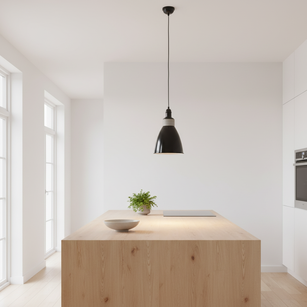 Oslo Black Pendant Light